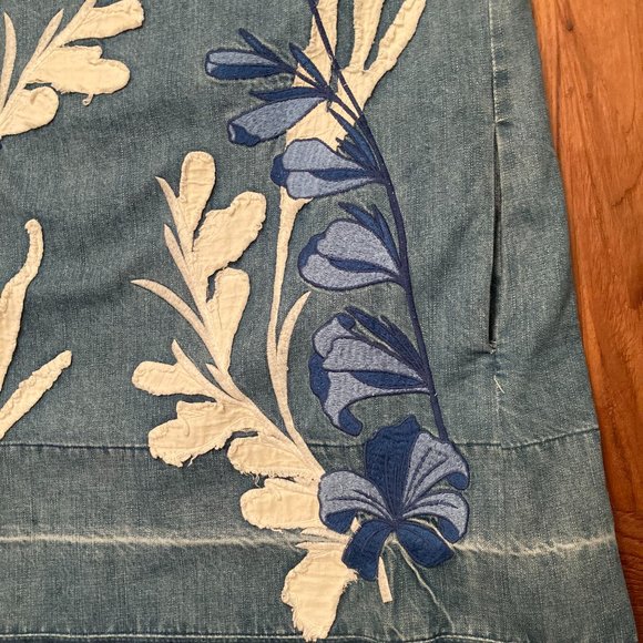 Anthropolgie NWOT denim sleeveless dress - Picture 6 of 9